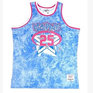 Headgear Classics Embroidered Dwyane Wade Richards High School Jersey Size 2XL